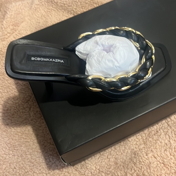 BCBGMAXAZRIA Mistia Chain Braided Sandal - Picture 11 of 13